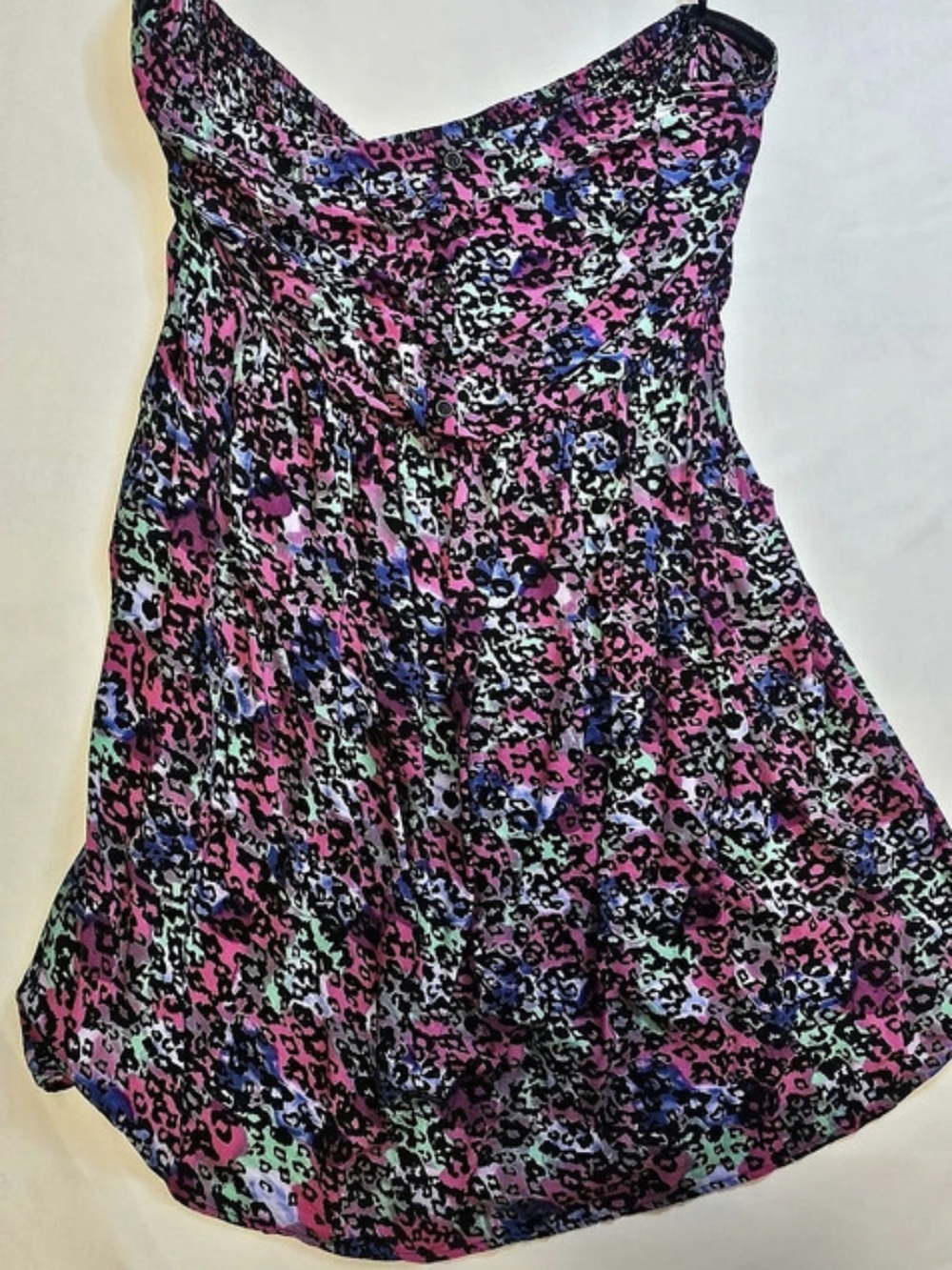 Torrid (Vintage) Animal Print Mini Dress Size 4 Like New